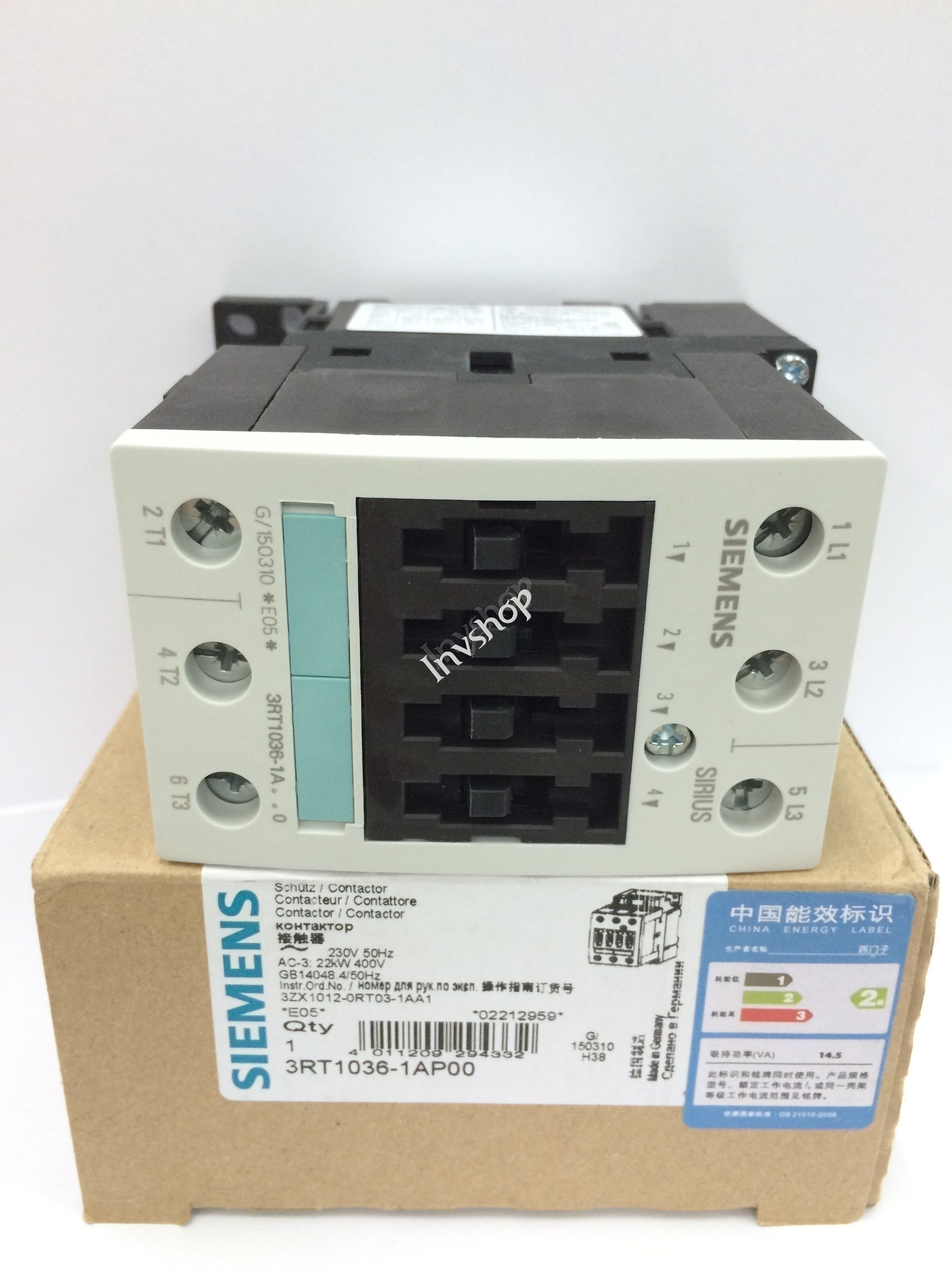 new Siemens 3RT1036-IAF00 ac contactor