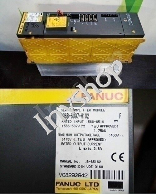 FANUC A06B-6097-H102 USED Servo Amplifier