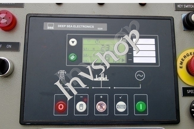 dse5220 lcd - display - controller - generator meer tief