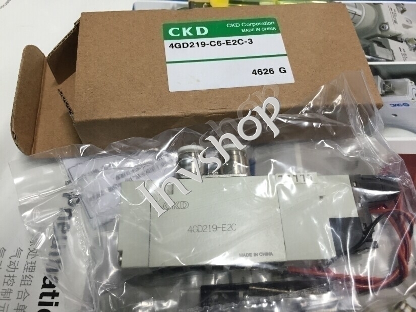 1PC CKD 4GD219-C6-E2C-3 NEW solenoid valve