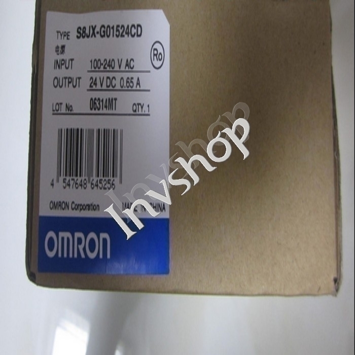 IN BOX NEW S8JX-G01524CD OMRON Power Supply