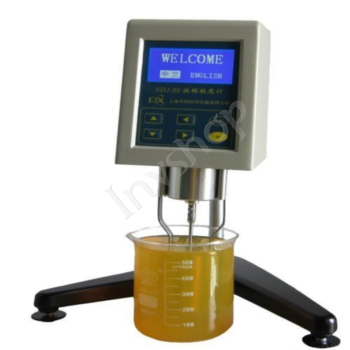 u.s.solid rotary viscometer viscosity meter lcd display