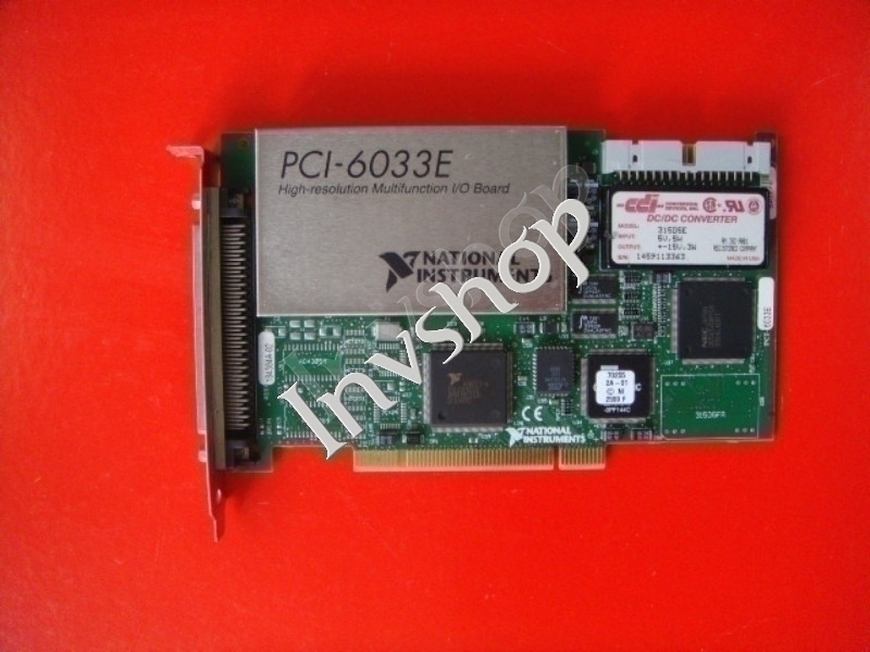 acquisition card pci 6033E