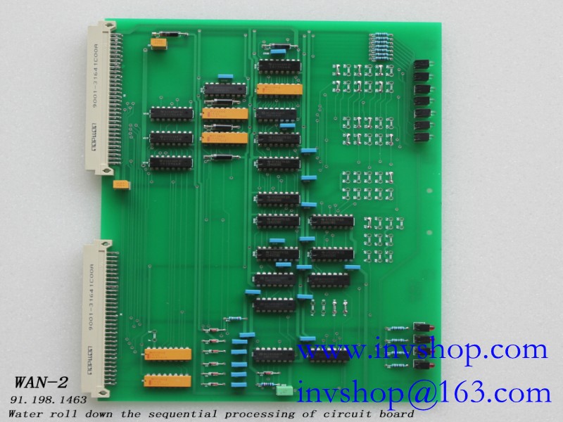 WAN-2 water reel timing plate 91.198.1463/A