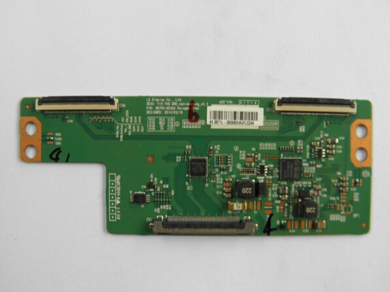 Original 43S9 logic board LE-43TM6800 LED-43B800S 6870C-0532A