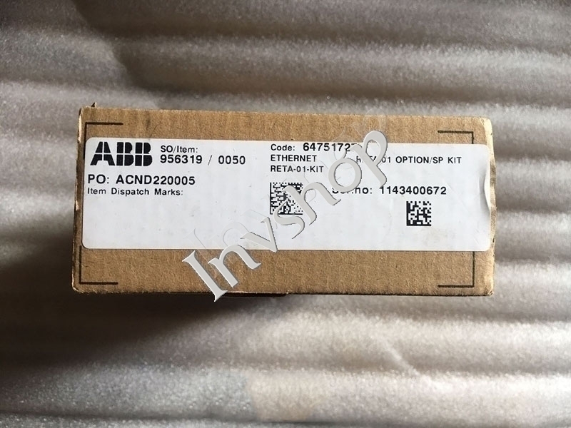 ABB inverter K1T REV:K accessories RETA-01-KIT Ethernet adapter RETA-01