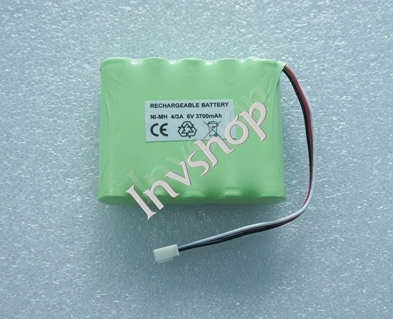 Rechargeable battery 3700MAH 6V