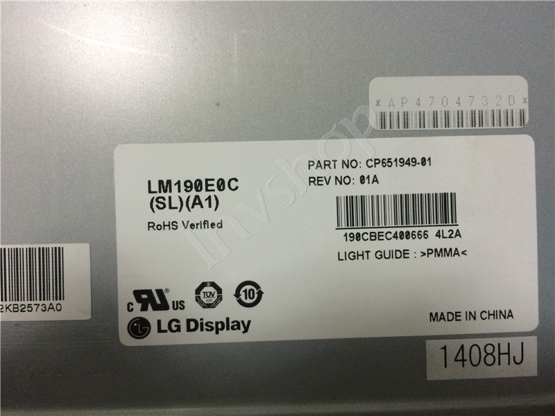 LM190E0C-SLA1 LG 19inch lcd display New