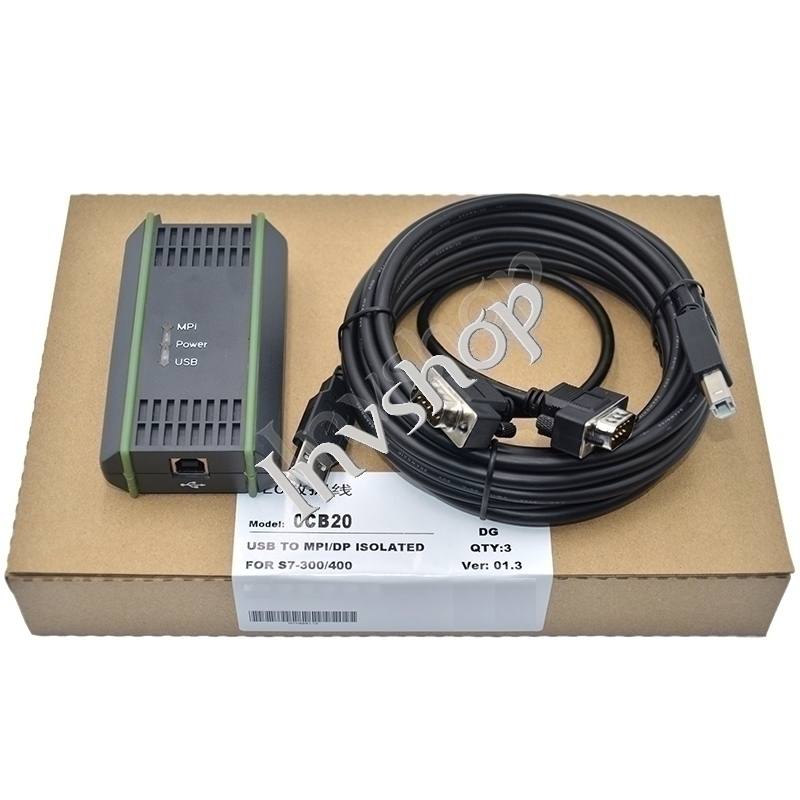 6ES7972-0CB20-0XA0 USB-MPI USB zu MPI Isolierter MPI / PPI / DP USB MPI Adapter für S7-200 / 300/400