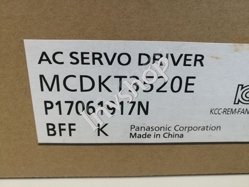 Panasonic New and Original 750W Servo Driver MCDHT3520E