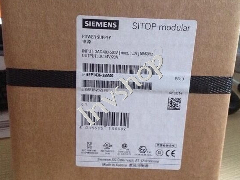 Stromversorgung 20A Sitop modularer 20A 3ph 6EP1436 -3BA00