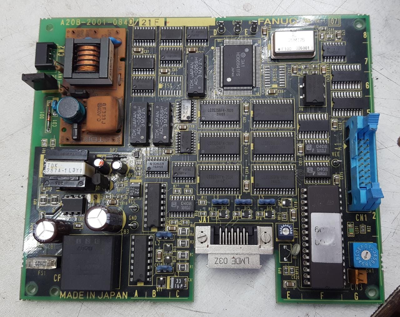 A20B-2001-0840/21F FANUC board used