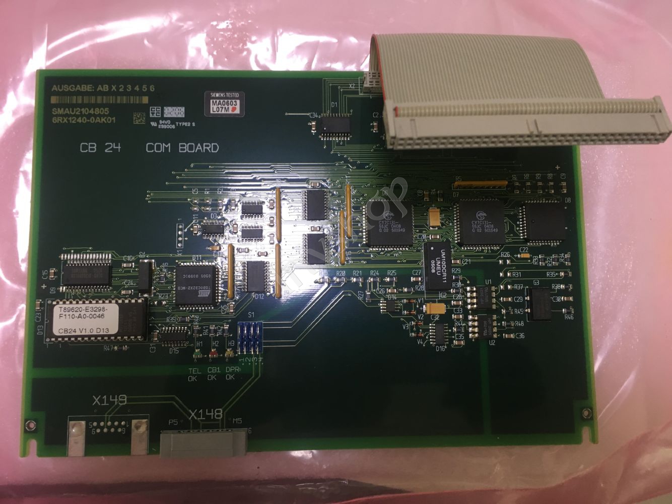 SIEMENS 6RX1240-0AK01 Dc speed regulating device communication board