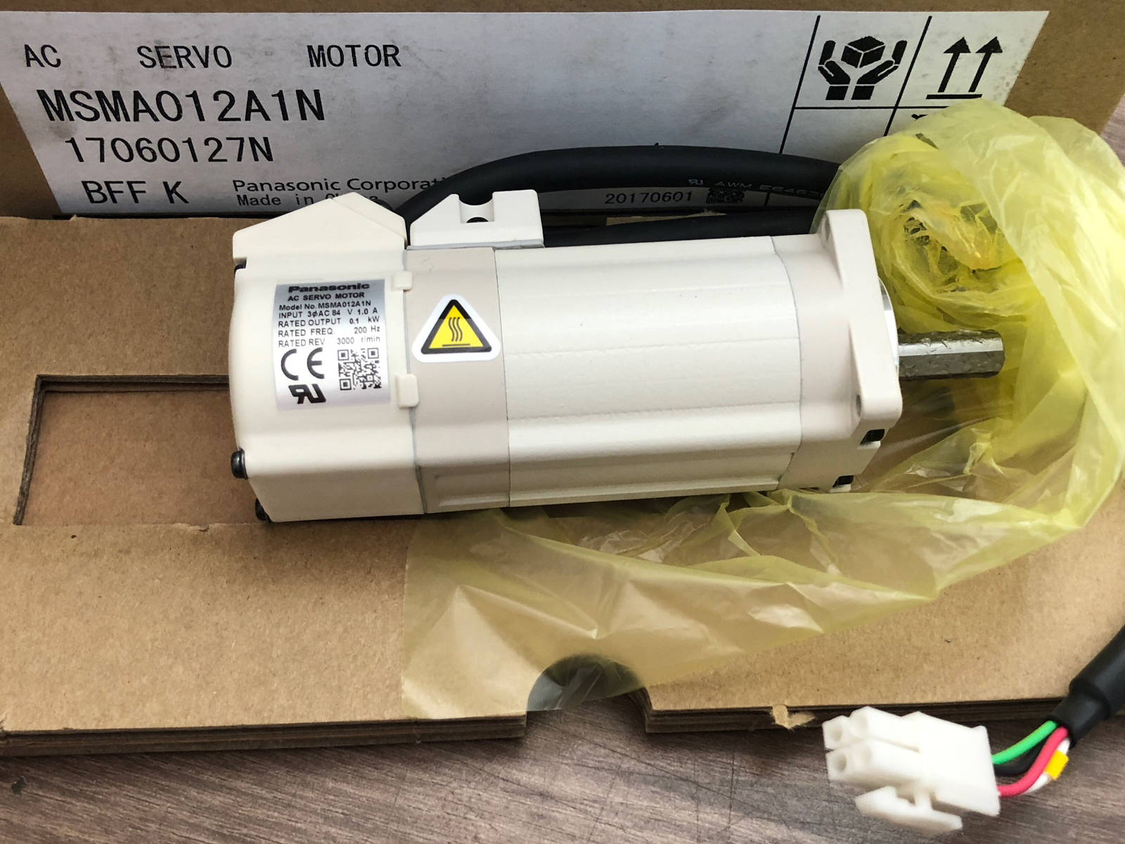 Panasonic servo motor MSMA012A1N