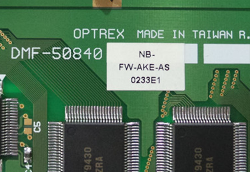 20 * 240 DMF-50840NB-FW-AKE-AS STN LCD-Bildschirmanzeige für OPTREX