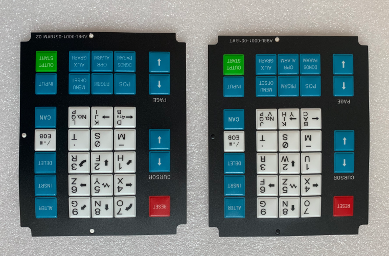 fanuc A98L-0001-0518#T membrane keypad