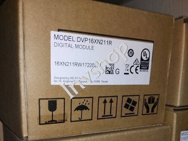 new DVP16XN211R PLC Extension module