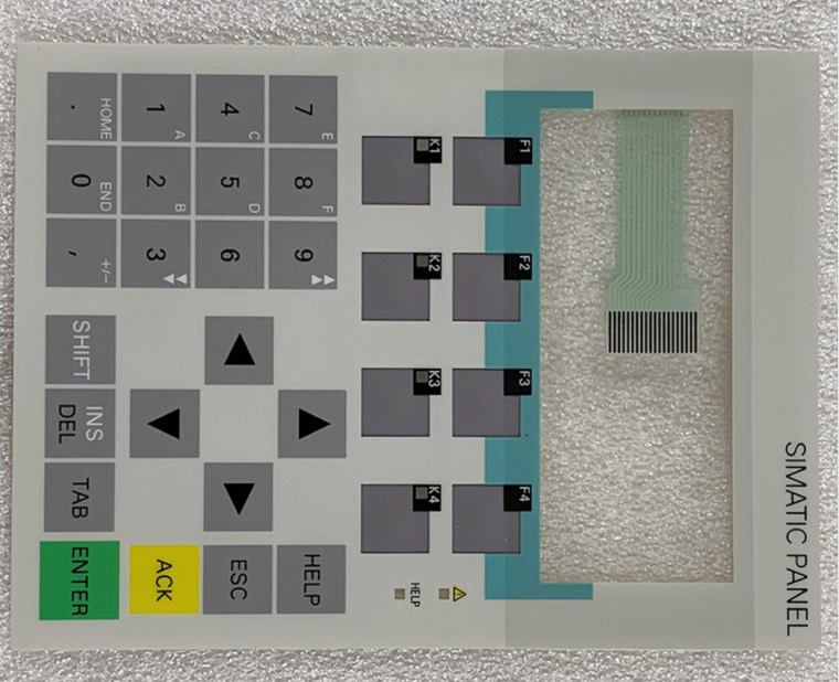 Siemens OP77B 6AV6641-0CA01-0AX0 6AV6641-0CA01-0AX1 Keypad Membrane