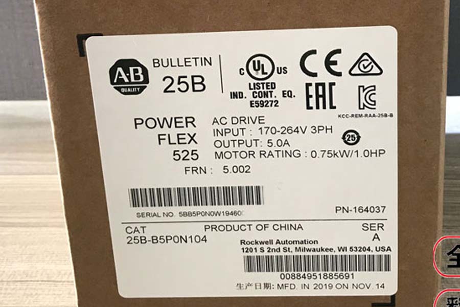 25B-B5PON104 ABB Allen-Bradley New and Original