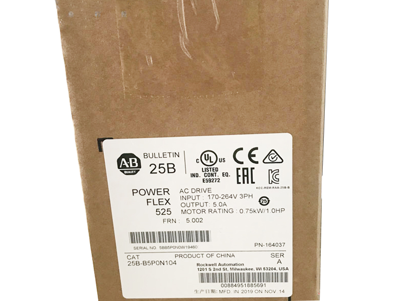 Allen Bradley inverter new 25B-B5PON104