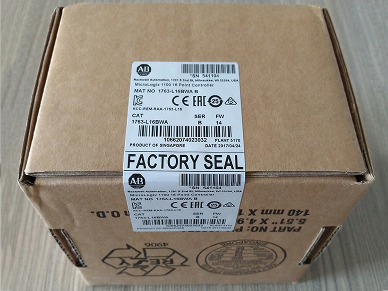 new Allen Bradley PLC 1763-L16BWA module