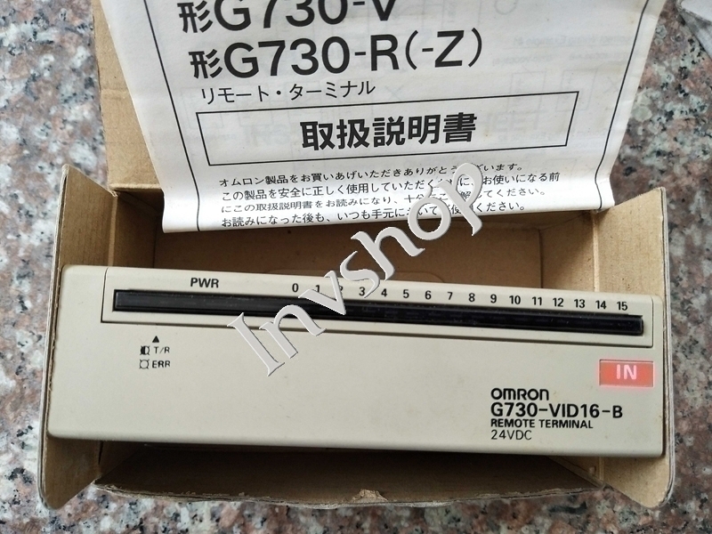 Omron G730-VOD16-B PLC remote input module