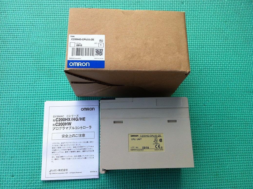 OMRON C200H Serie PLC C200HG-CPU33-ZE CPU unit module