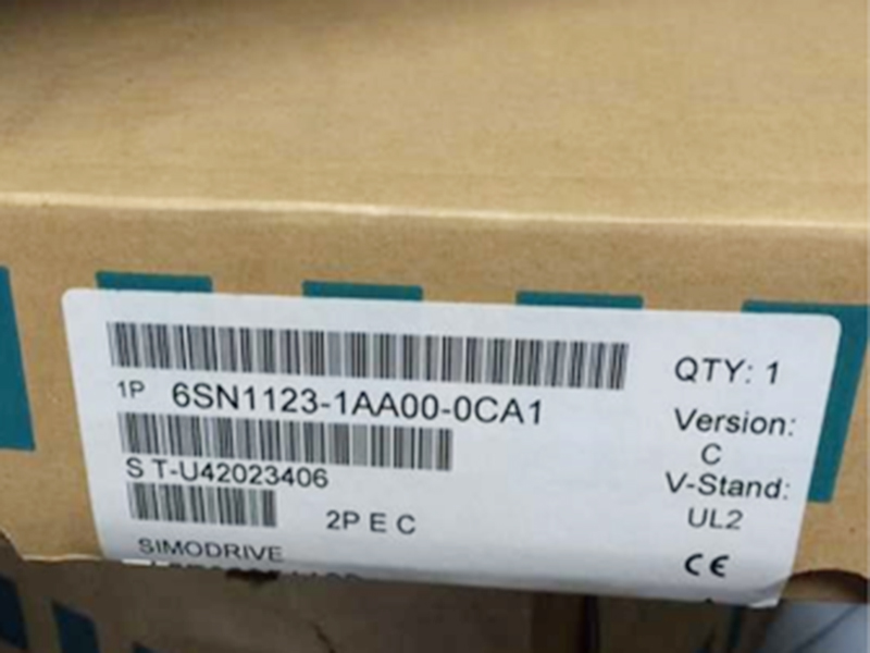 new Siemens Drive machine 6SN1123-1AA01-0FA1