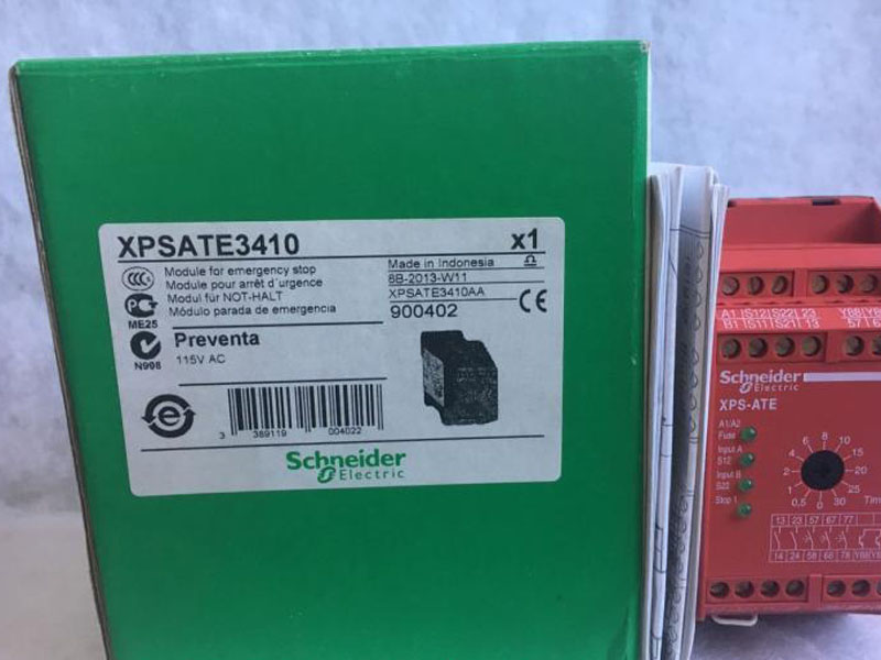 XPSATE3410 Schneider Safety relay New and Original