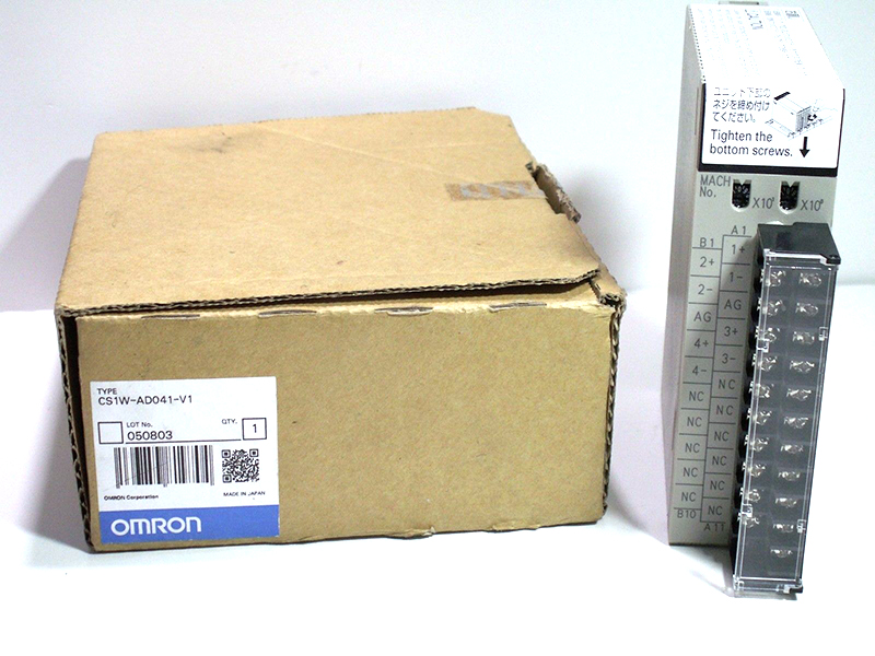 OMRON CS1W Series PLC CS1W-AD041-V1 input unit module