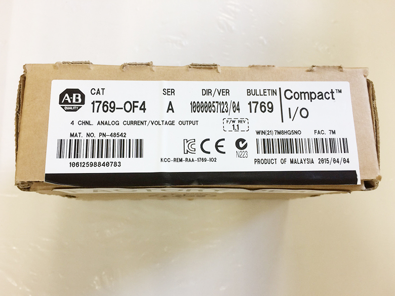 ALLEN BRADLEY CPU module 1769-OF4