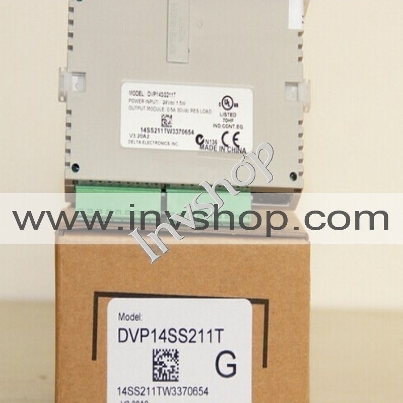 Original new DVP14SS211T Delta PLC 24VDC 8DI 6DO transistor