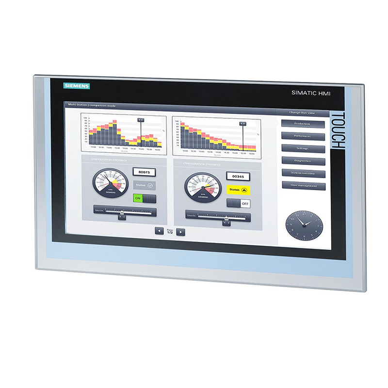 Siemens HMI display panel 6AV2124-0QC02-0AX0