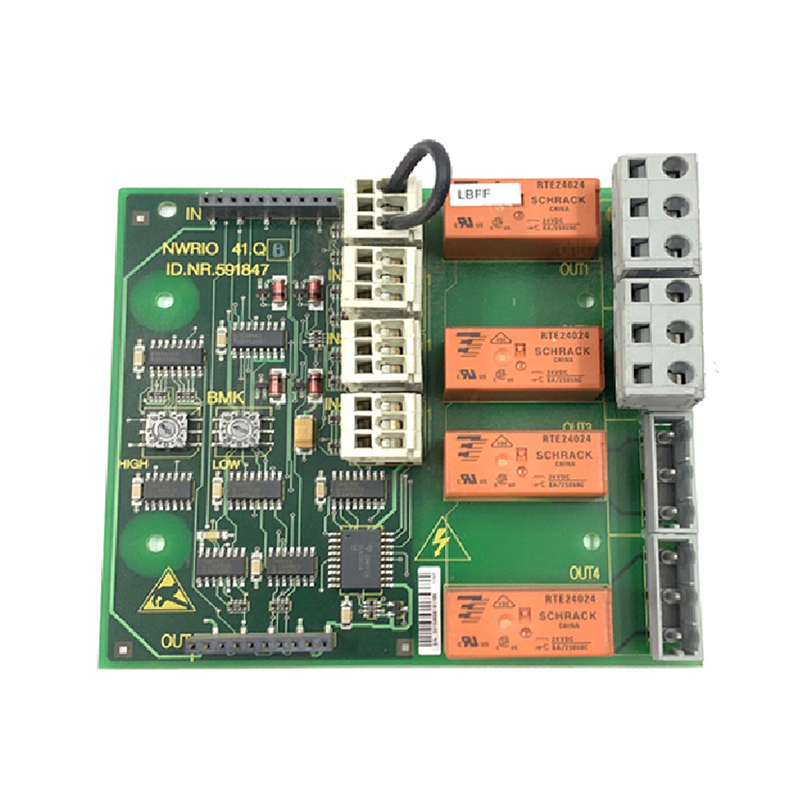 Schindler 5400 elevator fire linkage board NWRIO 41.QB ID.NR.591847