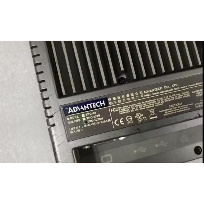 TPC-1270H Advantech embedded all-in-one machine